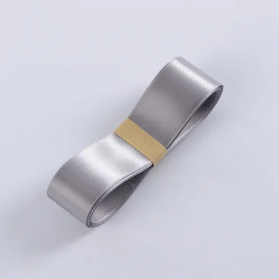 2.5cm Dacron Satin Ribbon-Luxury Biodegradable Ribbon for Valentine's Day Wedding & Christmas Gift Packaging