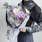 Elegant Floral Synthetic Paper Waterproof Double-Sided Recyclable for Bouquets Gift Wrapping Supplies Flower Shops