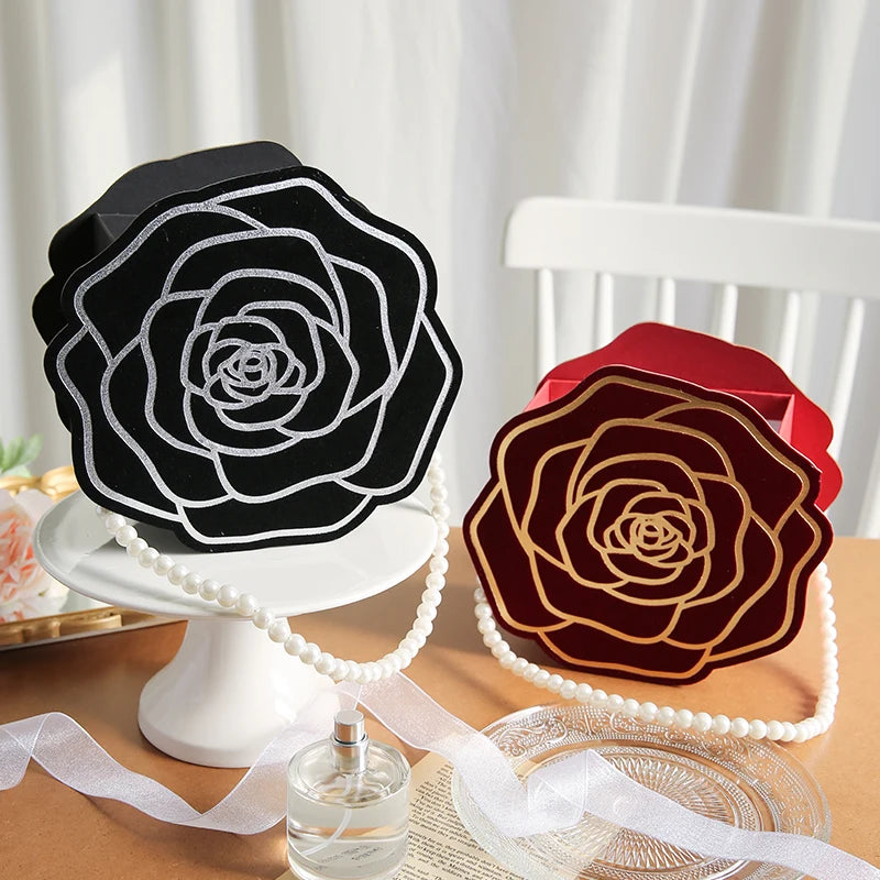 Premium Waterproof PE Coated Floral Wrapping Paper Roll for Gifts Designer Camellia Bull Party Flower Shop Festival Supplies Main image