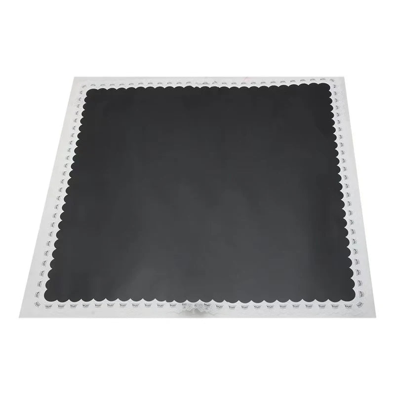 Wholesale Transparent Lace Glassine Gift Wrap Handmade OPP Coated Paper for High End Boutique and Flower Shop