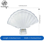Plastic Flower Arrangement Shell Clip Tool with Transparent Fixed Support Material for Flower Shops Packaging