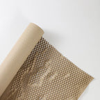 Single-Sided Coated Honeycomb Paper Packaging for Fresh Flower Bouquets Elegant Mesh Lining