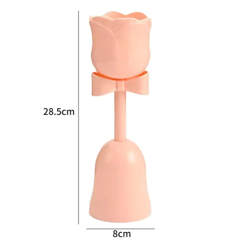 High Beauty Plastic Tulip Flower Cup Vase Creamy Style Floral Ornament for Fresh Bouquet Gift Home Decoration