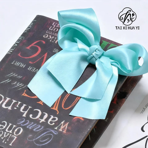 Polyester Satin Single Face Ribbon 100 Yards 4cm 1 1/2inches Eco-Friendly Durable Christmas Gift Wrap Florist Cake Packaging
