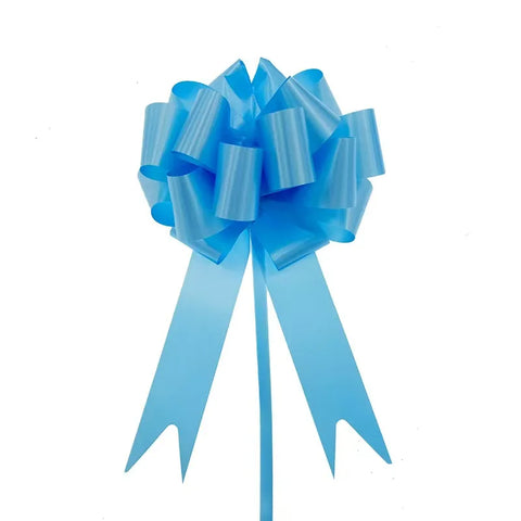 120cm Mixed Color PP Material Pull Bows with Ribbon for Wedding Birthday Anniversary Party Favors Gifts No Logo