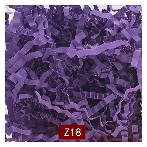Elegant Luxury Crepe Paper Crinkle Cut Shredded Material for Gift Baskets and Box Packaging Premium Decorative Filler