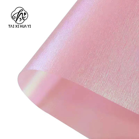 Wholesale 60*60cm Dreamy Color Waterproof Art Paper Wrapping Paper for Valentine's Floral Bouquets
