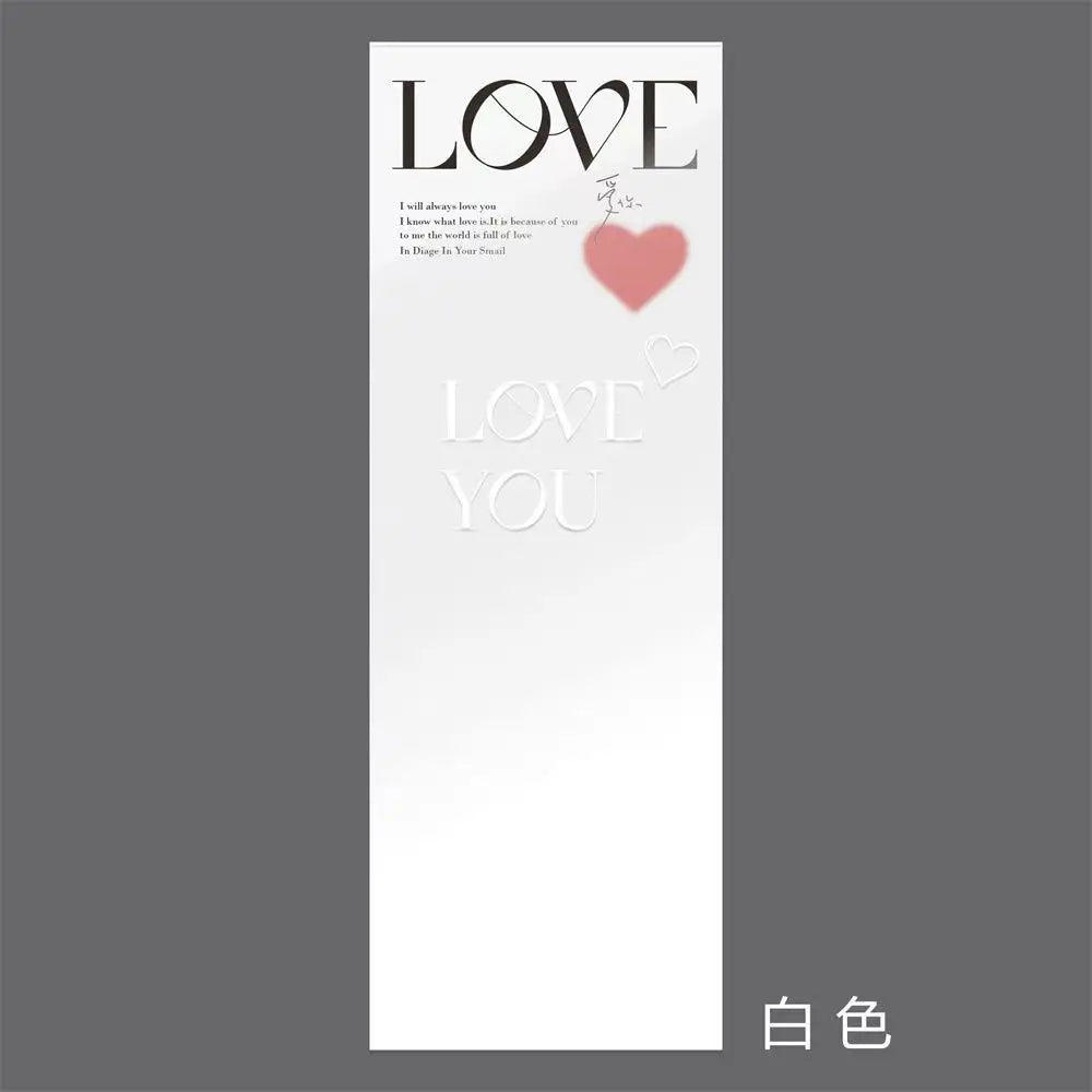 Mothers Day Gift Idea Clear Kraft Paper Flower Sleeves for Single Rose Soft PP Stretch Film Wrap