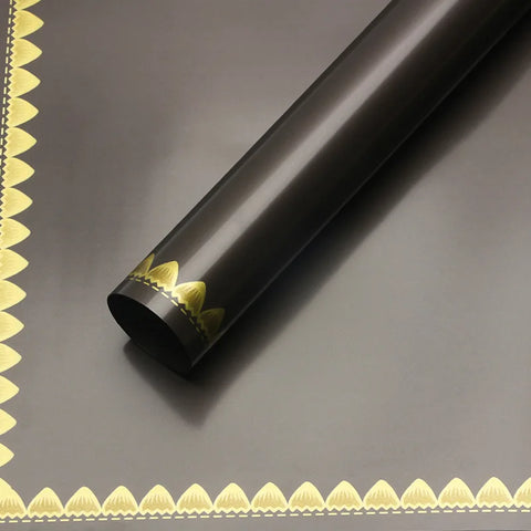 Macaroon Flower Wrapping Paper 57*57cm PE Coated Material for Gifts and Floral Art Wholesale From Flower Shop