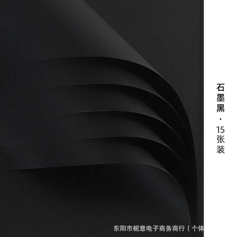 Fenghua Thick Kraft Paper Single-Sided Solid Color Korean Bouquet Material for Unique Packaging Elegant Touches
