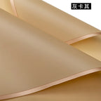 Taixi Brand Gold-edged PE Coated Double-Sided Recyclable Parchment Paper Gravure Compatible Valentine's Day Waterproof Flower