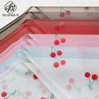 Cherry Flower DIY Handmade Bouquet Packaging Paper Korean Su Plastic Single Side Coated Semi Transparent