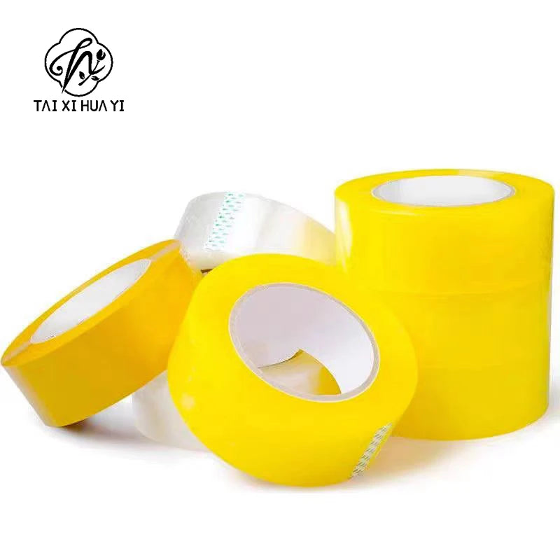 High Quality BOPP Single-Sided Adhesive Tape Transparent Packing Tape for Sealing Cardboard Boxes Pressure Sensitive Hot Melt Main image