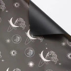 Wholesale Moon Pattern Art Paper Flower Wrapping Waterproof Birthday Gift Packaging Tissue for Florists Gift Wrapping Paper