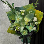 Little Prince Fresh Flower Bouquet in Fashion-Style Art Kraft Paper DIY Floral Craft Paper Wrapping Material