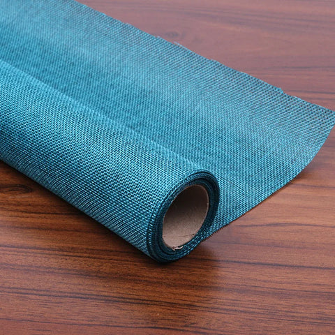 Multi-Color Coated Imitation Hemp Series Packaging Materials Fresh Flower Gift Wrapping Paper Fabric for Flower Shop Packaging