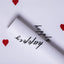 High Quality Heart Coated Single Side Waterproof Paper Eco-friendly Flower Bouquet Floral Gift