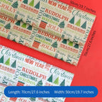 Christmas Wrapping Paper 50*70cm Recyclable Florist Bouquet Flower Wrapping Gift Paper Eco-Friendly Paper for Gifts