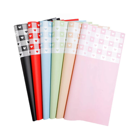 Single-sided Coated Waterproof Flower Packaging Paper for Bouquet Flower Arrangement Packaging