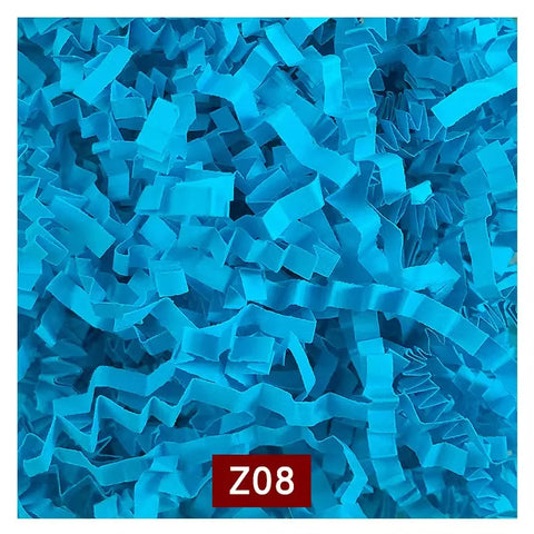Elegant Luxury Crepe Paper Crinkle Cut Shredded Material for Gift Baskets and Box Packaging Premium Decorative Filler