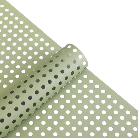 Single-Sided Coated Embossed Hollow Hole Paper Flower Waterproof Decorative Packaging Paper