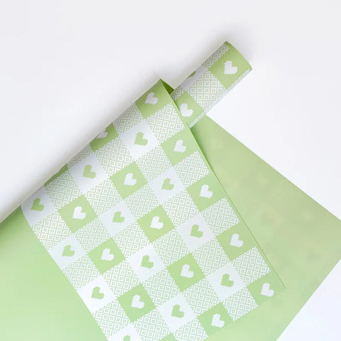 Single-sided Coated Waterproof Flower Packaging Paper for Bouquet Flower Arrangement Packaging