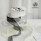 Dacron Wedding Valentine's Day Christmas Flower Bouquet Bow Decoration Ribbon for Gift Packaging