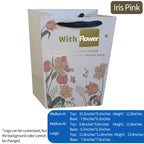 Portable  Paper Trapezoidal Hand-held Flower Bouquet Packaging Inner Liner and Fixed Rose Hugging Bag with Waterproof Feature