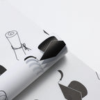 Premium Quality Floral Bouquet Wrapping Paper Graduation Hat Printed Specialty PE Coated Gravure Printing Compatible