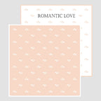DIY Handmade Gift Packaging Paper Single-sided Waterproof Flower and Love Bouquet Paper for Coated Gifts
