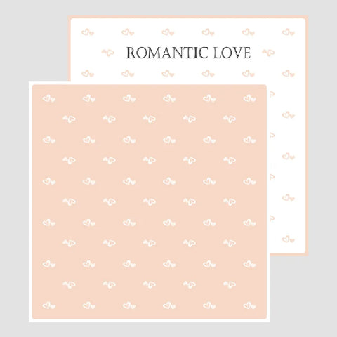 DIY Handmade Gift Packaging Paper Single-sided Waterproof Flower and Love Bouquet Paper for Coated Gifts