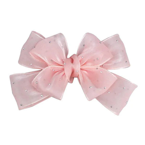 Fashionable 4cm Eco-Friendly Satin Beaded Lace Ribbon Colorful Wedding & Christmas Trim French Lace Women's Bow Knot