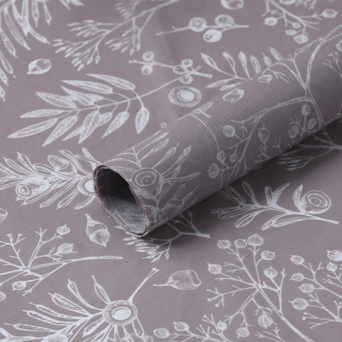 50*70cm Soft Pear Paper Waterproof Uncoated Virgin Pulp Elegant Flower Bouquet Wrapping Gift Wrapping Paper