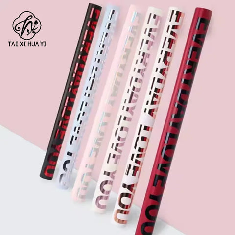 European English Newspaper Korean Bundle Paper with Single-Sided Coating Fresh Flower Packaging Material