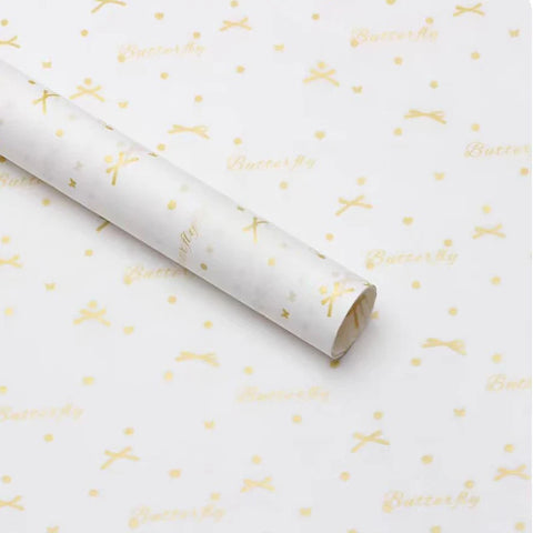 Waterproof Flower Wrapping Liner Art Paper 50*70cm Bouquet Gift Packaging Personalized Paper