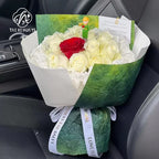 Little Prince Fresh Flower Bouquet in Fashion-Style Art Kraft Paper DIY Floral Craft Paper Wrapping Material