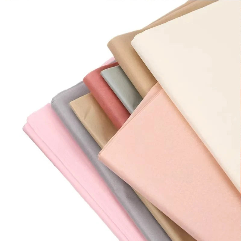 Customized Advanced Ins Snow Pear Flower Wrapping Paper Single Side PE Coated for Village-inner Use รูปสินค้ารอง