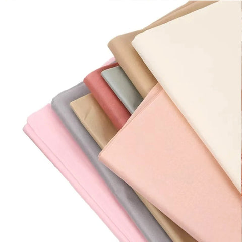 Customized Advanced Ins Snow Pear Flower Wrapping Paper Single Side PE Coated for Village-inner Use