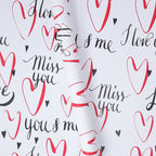 Waterproof Floral Heart in Love Bouquet Packaging Paper Single Side Coated Flower Art Paper