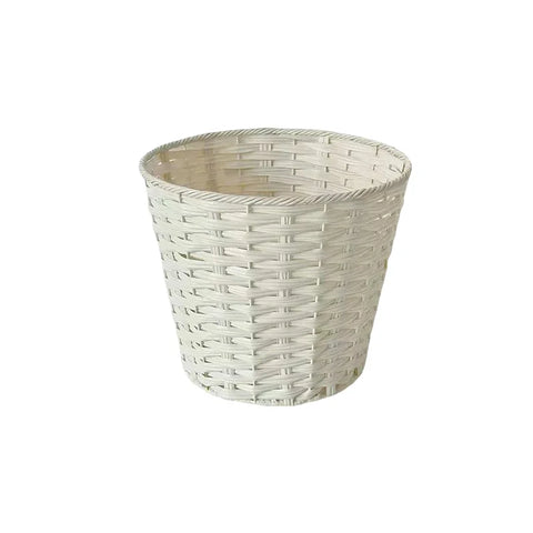 Valentine's Day Romantic Fresh Flower Bouquet Basket Oversized Woven Hug Bucket With Floral Decoration Materials for Lover Gifts