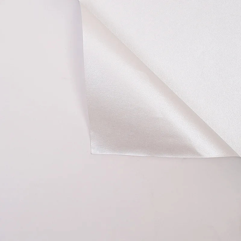 Single-sided Coated Waterproof Thickened Precious Pearl Gloss Paper Elegant Wrapping Flower Paper