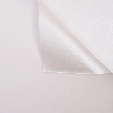 Single-sided Coated Waterproof Thickened Precious Pearl Gloss Paper Elegant Wrapping Flower Paper