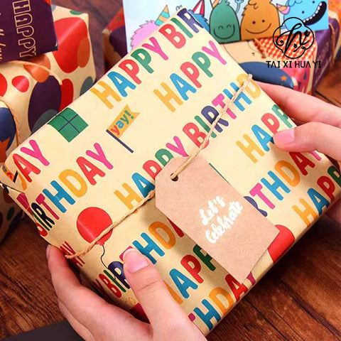 Premium Quality Copper Sheet Paper for Elegant Gift Wrapping Special Occasions Birthdays Valentine's Day
