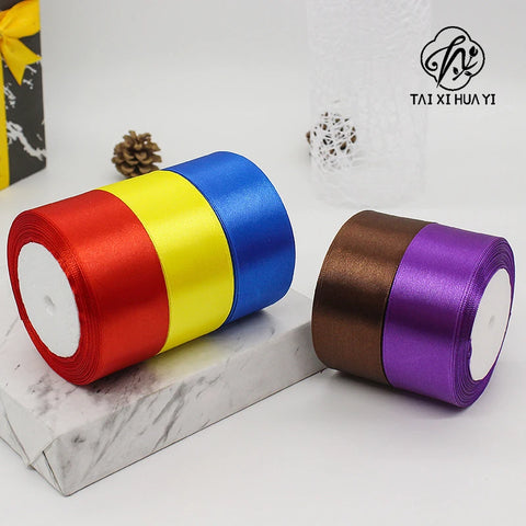 40mm Polyester Satin Ribbon Fashion-Style Floral and Gift Wrapping Ribbon for Birthday Christmas Halloween Decorations