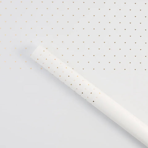 Waterproof Eco-Friendly Recyclable Flower Packaging Single Side Coated Careful Hot Stamping Matte Paper Jelly Film