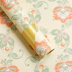 Colorful Flower Pattern Printed PE Coated Virgin Pulp Waterproof Flower Wrapping Paper for Florist Supplies