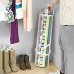 PVC Cylinder Heavy Duty Lightweight Gardening Dustproof Wrapping Paper Holder Organizer Zipper Storage Bags Customized Packing
