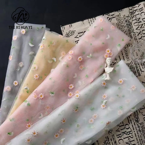 Companion Sun Fairy Yarn Flower Packaging Little Shadow Mesh Series with Single Side Coating