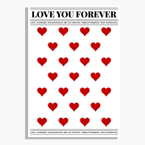 Valentine's Day Angel Love Bouquet Virgin Waterproof Wrapping Paper for Rose Flowers Packaging Supplies