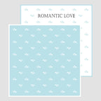 DIY Handmade Gift Packaging Paper Single-sided Waterproof Flower and Love Bouquet Paper for Coated Gifts